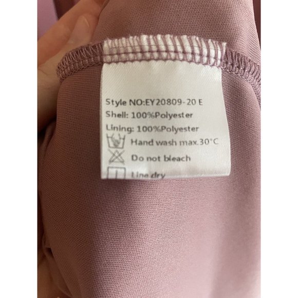 Ever-Pretty V Neck Short Sleeve Spaghetti Straps Maternity Formal Dress Size M - Picture 4 of 14